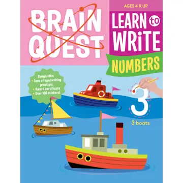 Brain Quest Learn to Write: Numbers - CR Toys