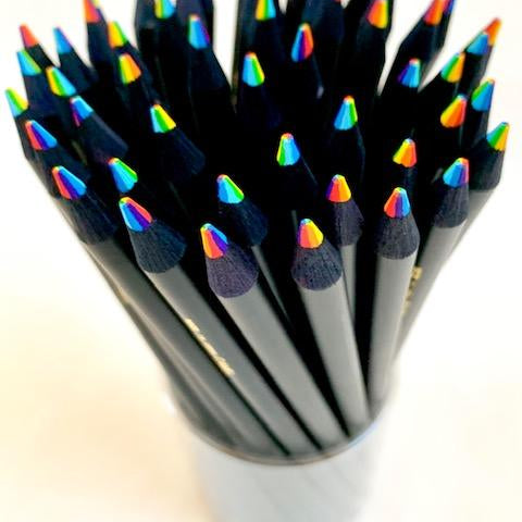 6-In-1 Color Led Black Pencil