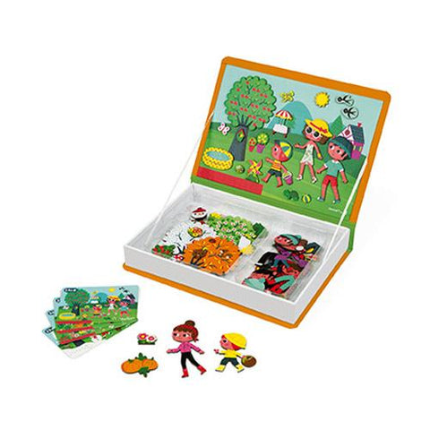 Magneti'Book Magnetic Fun- 4 Seasons Playset For Ages 3+