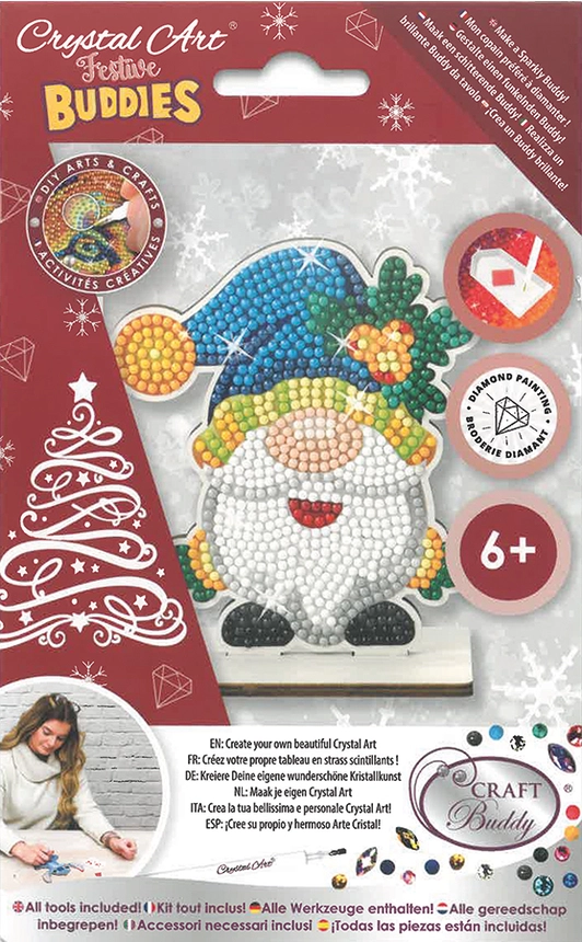 Crystal Buddies | Christmas | Gnome 6+ - 1