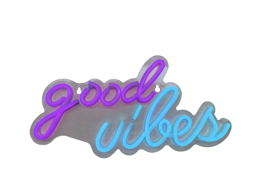 Good Vibes Neon LED Sign