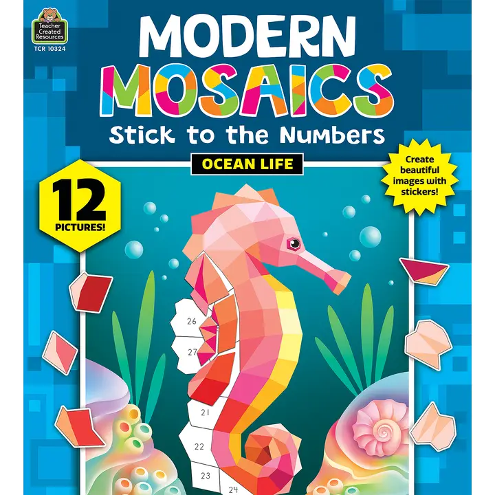 Teacher Creative Resources | Modern Mosaics | Ocean Life - CR Toys