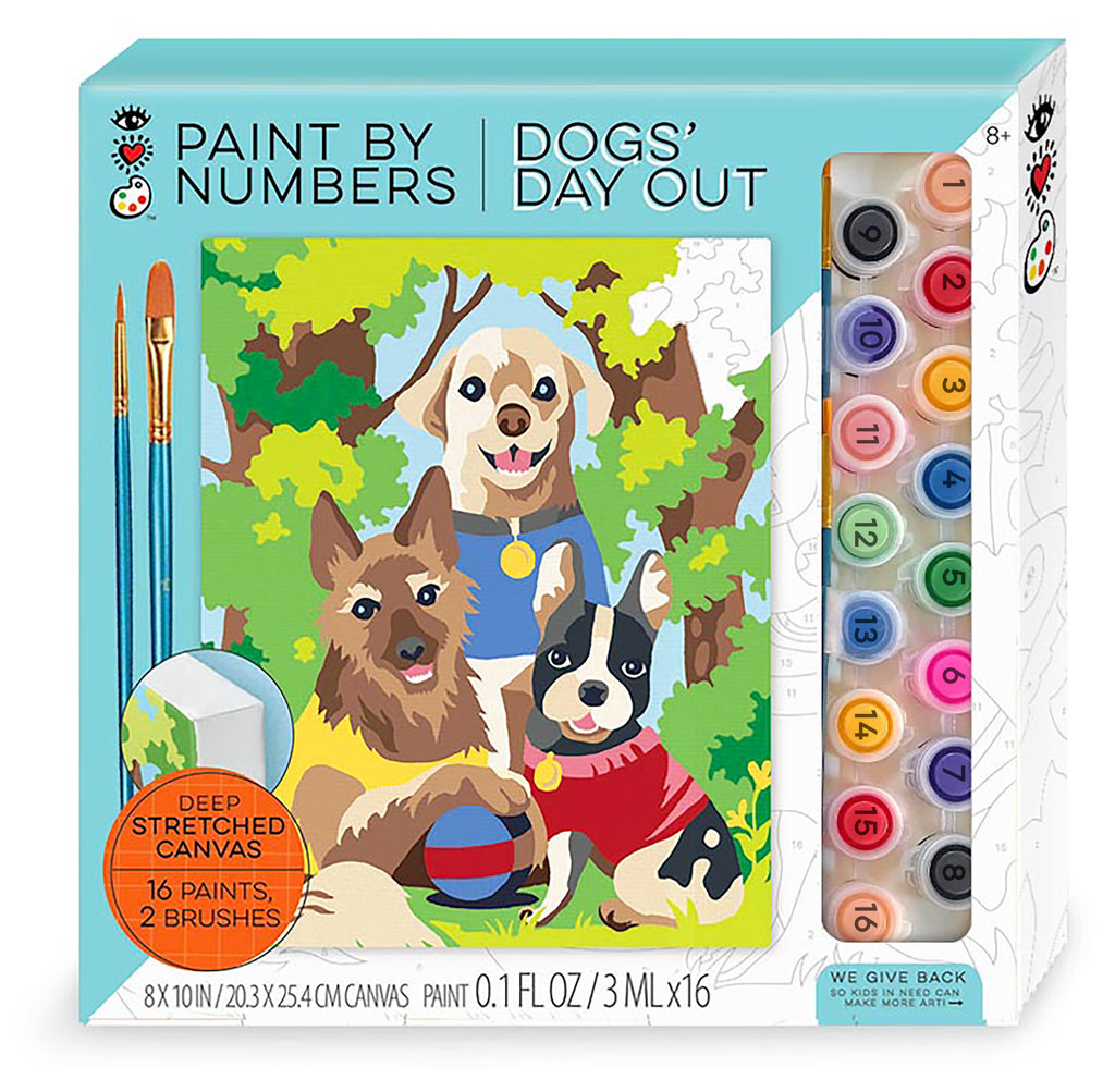 Paint By Number | Dogs Day Out 8+ - 1