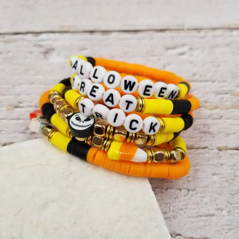 Bracelet Halloween Heishi Bracelet Set Tw884-1