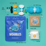 Wobbles Crochet Kit | Bjorn the Narwhal