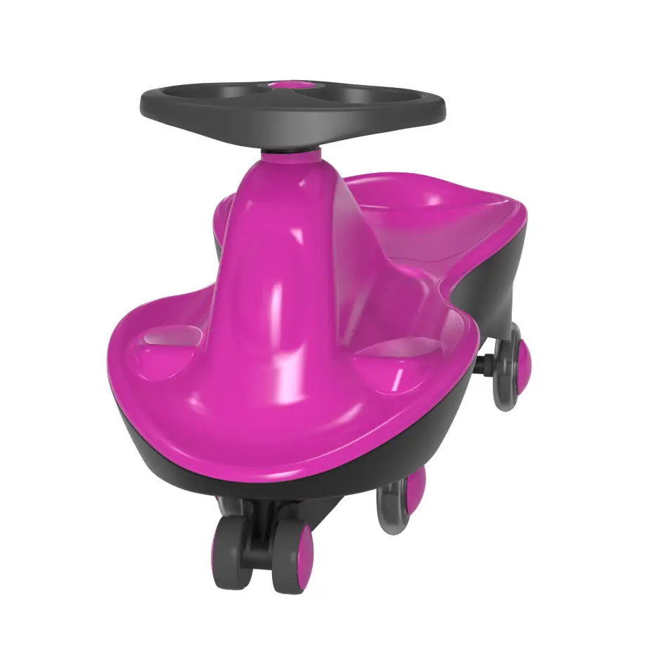 Joybay Sports Led Wheeled Swing Car | Vibrant Pink GT0575R