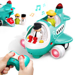 Rc Baby Plane For 18M+ Rcp-11 - CR Toys