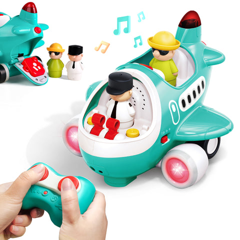 Rc Baby Plane For 18M+ Rcp-11 - CR Toys