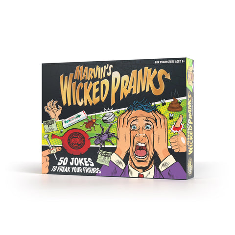 Marvin's Wicked Pranks & Jokes 8+