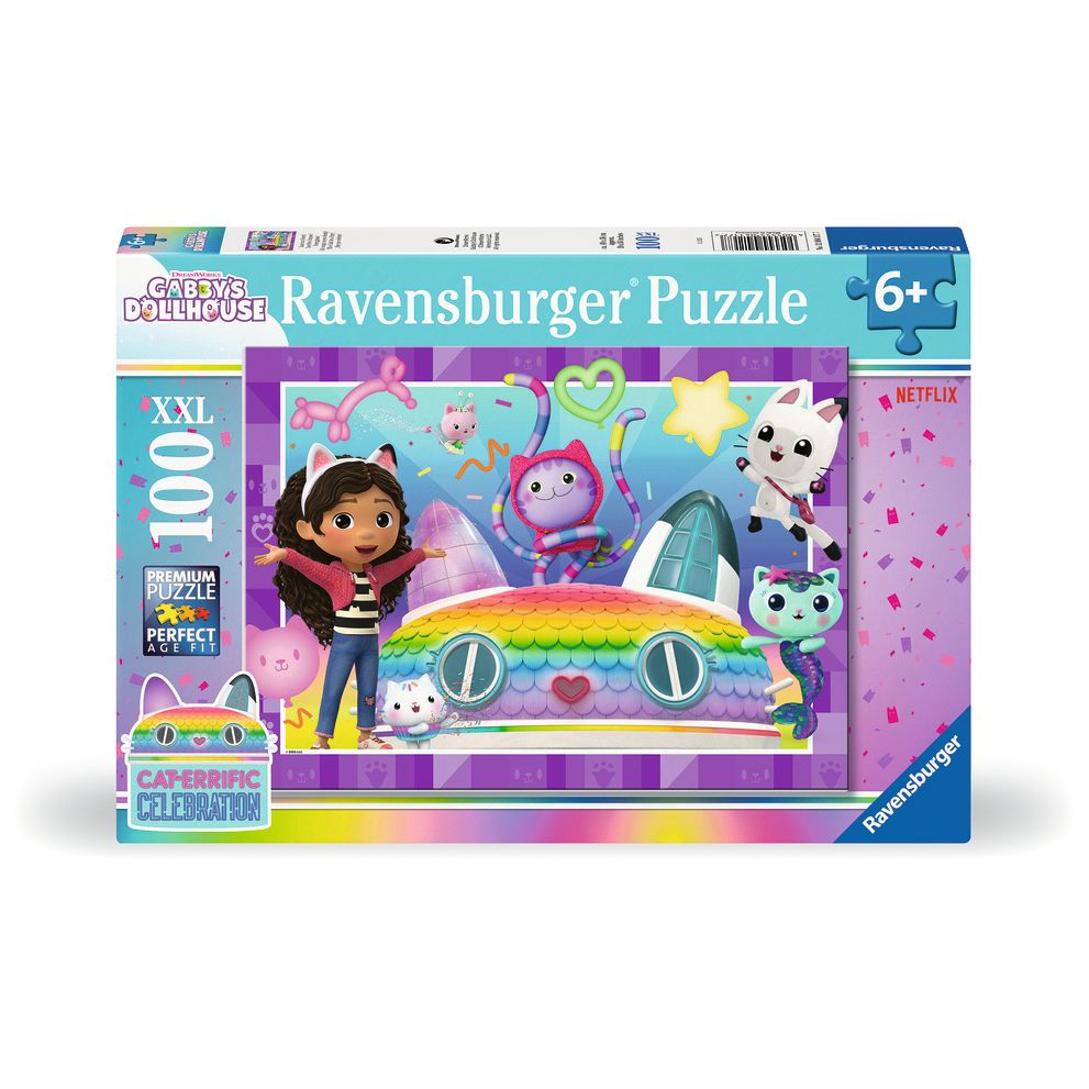 Puzzle | Gabby's Dollhouse | 100 Pc XXL - CR Toys