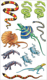 Slithering, Scaly Tattoo Snakes & Other Reptiles Activity Book