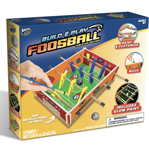 Build And Play Foosball Table For Ages 6+