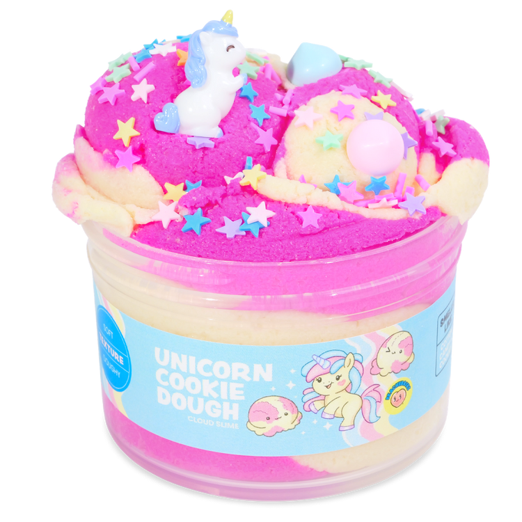 Peachybbies | Unicorn Cookie Dough Slime
