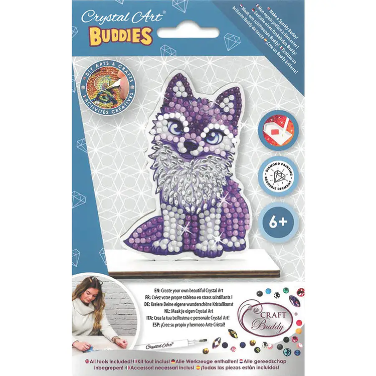 Crystal Art Buddies | Wolf 6+ - 1