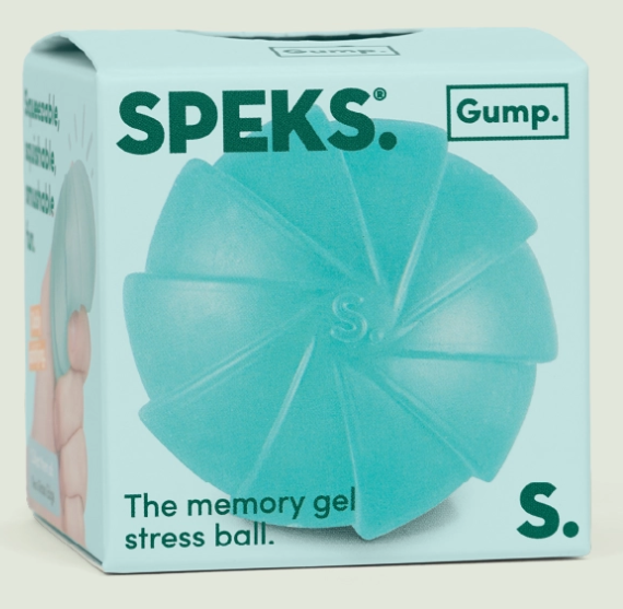Gump Memory Gel Stress Ball | Seaglass Edgev Green - 1