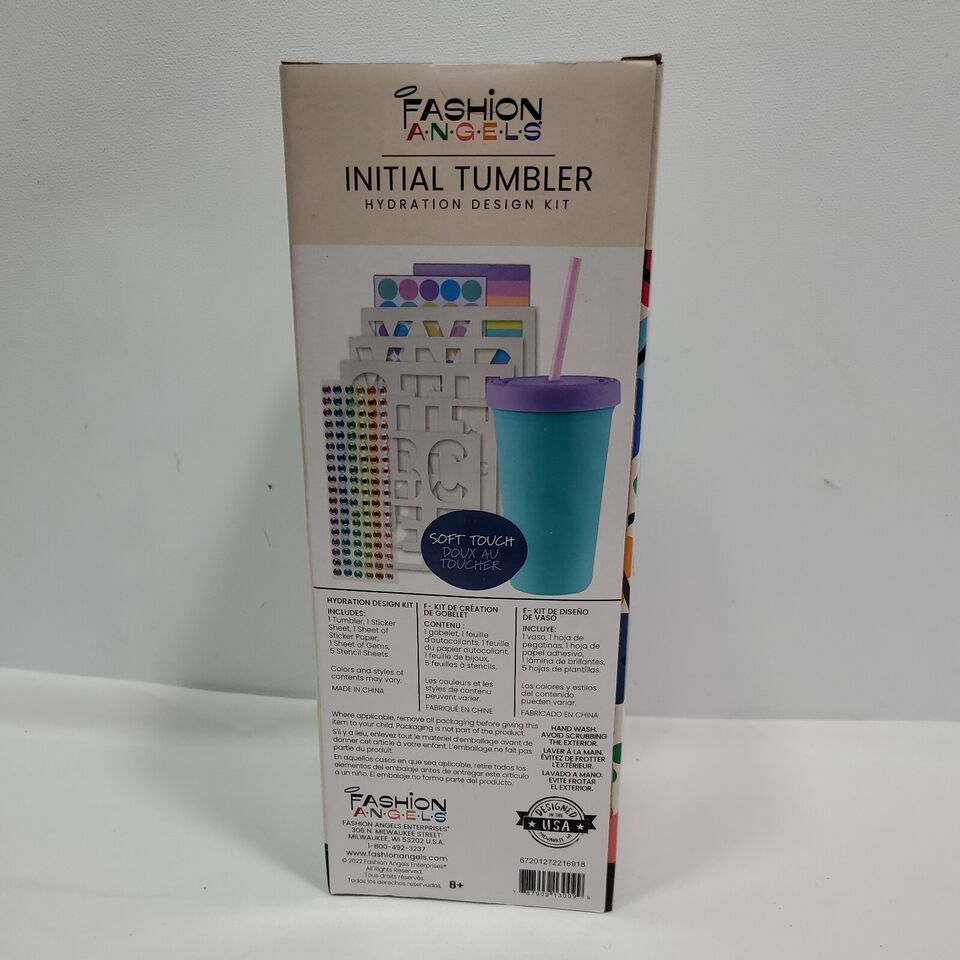 Design Your Own Initial Tumbler Kit