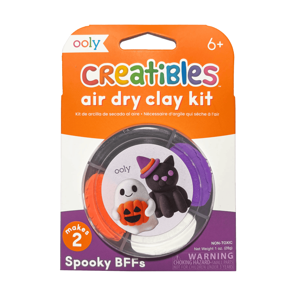 Creatibles | Spooky BFFs Air-Dry Clay Kit 6+ - 1