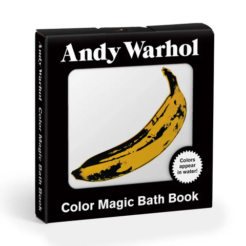 Andy Warhol Color Magic Bath Book For Ages 1+