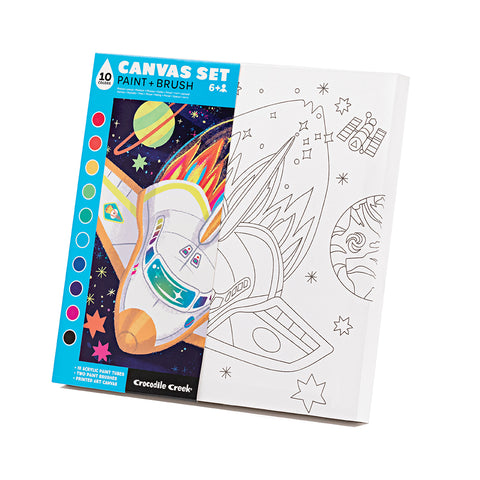 Canvas Painting Set Space for Ages 6+