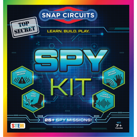 Snap Circuits Spy Kit 7+ - CR Toys