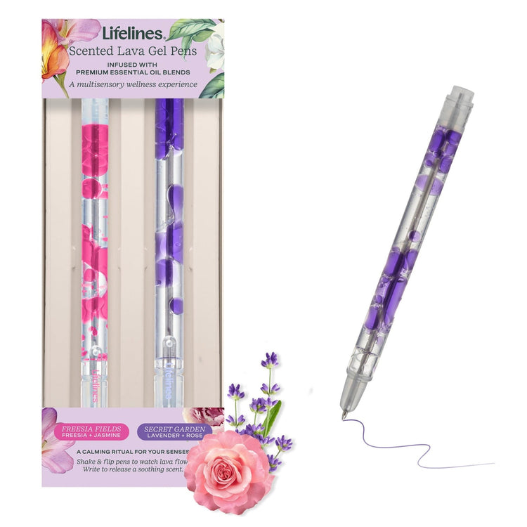 Lifelines | Scented Lava Pens 2pack Pink/Purple - CR Toys