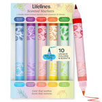 Lifelines | Scented Markers 10 Colors - CR Toys