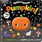Squish N Squeeze Pumpkin Board Book 1+
