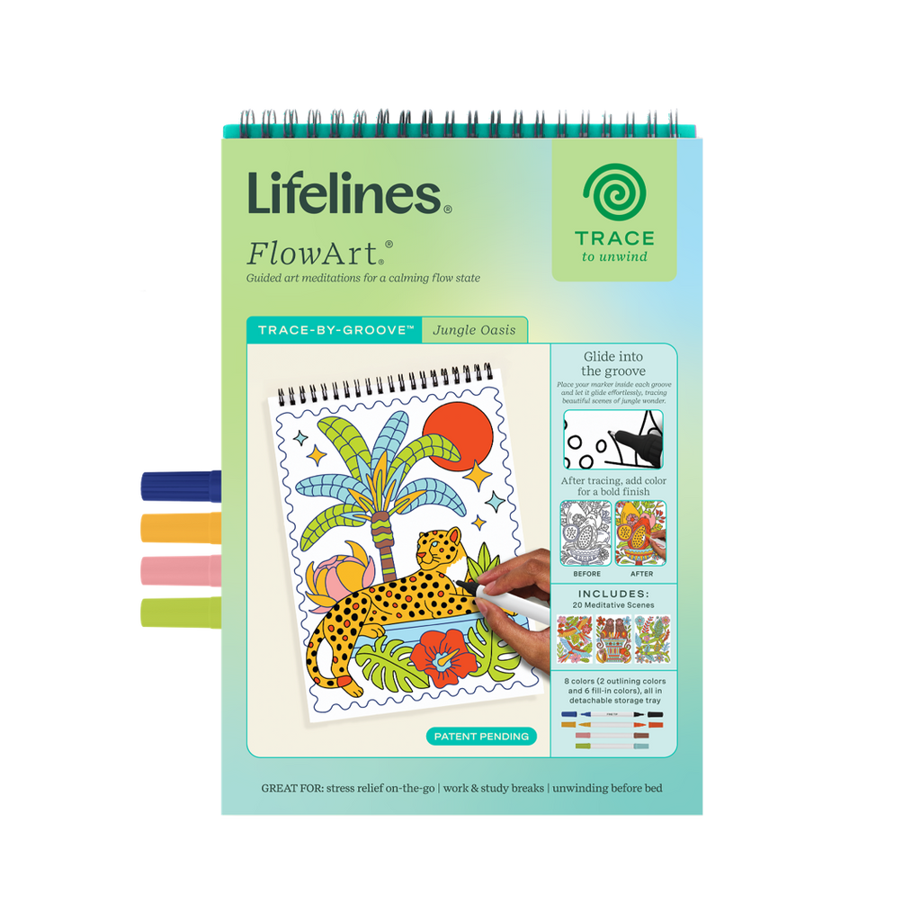 Lifelines | FlowArt |  Trace-By-Groove, Jungle Oasis - CR Toys