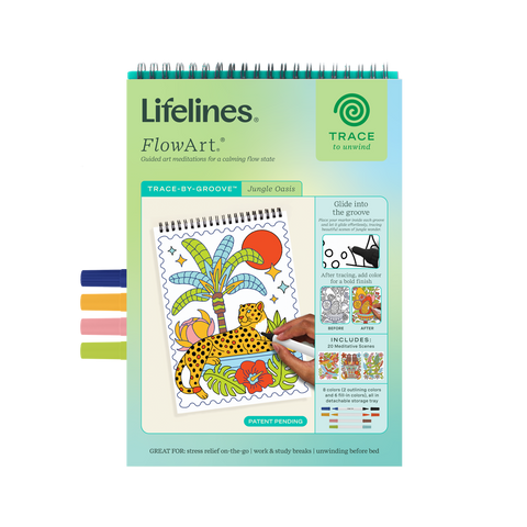 Lifelines | FlowArt |  Trace-By-Groove, Jungle Oasis - CR Toys