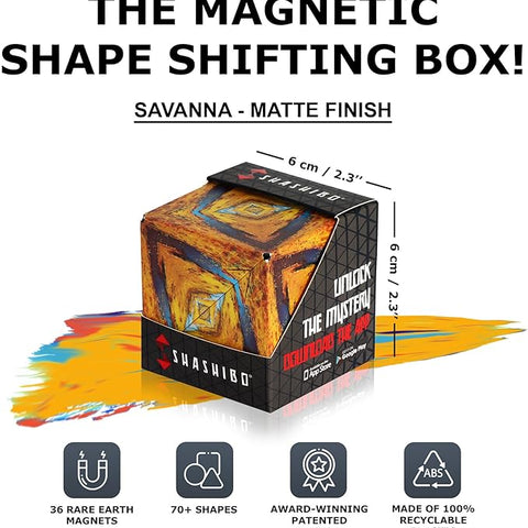 Shashibo Wild Series-Savanna Magnetic Cube