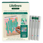 Lifelines | FlowArt | Dot By Letter | Landscape - 5