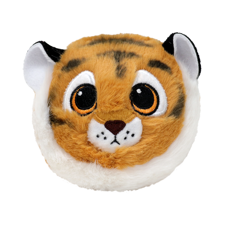 Ty Beanie Bellies Ball | Stripes Orange Tiger - 1