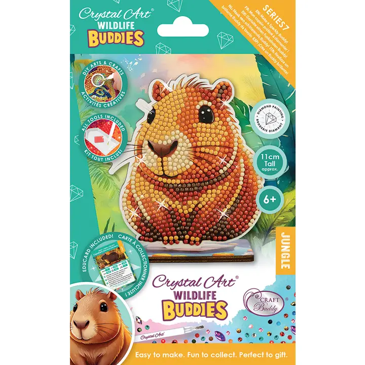 Crystal Art Buddies | Capybara - CR Toys