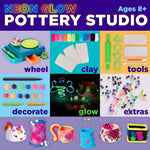 Pottery Studio | Neon Glow 8+ - CR Toys