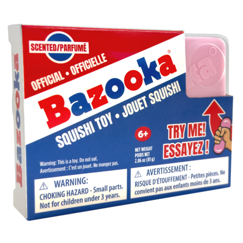 Bazooka Joe Gum Scented Squishi Toy