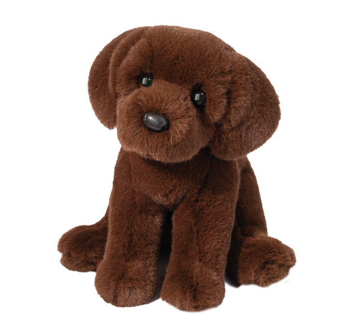 Zoom Chocolate Lab 9" Plush Dog