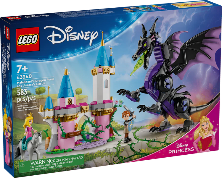 Lego Disney Maleficent's Dragon Form for Ages 7+