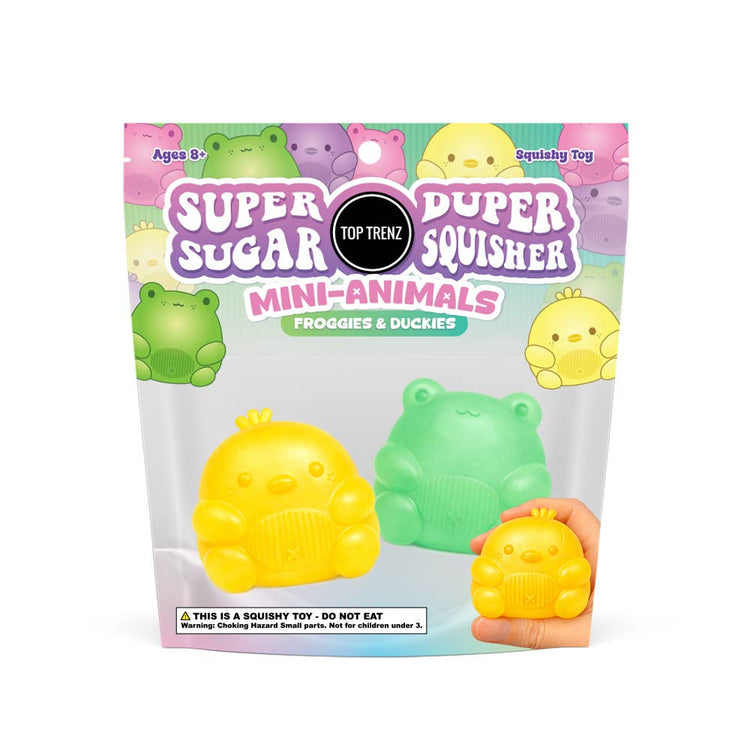 Super Duper Sugar Squisher | Mini Duck & Frog - 1