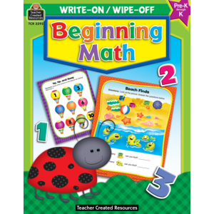 Write-On/Wipe-Off Book | Beginning Math