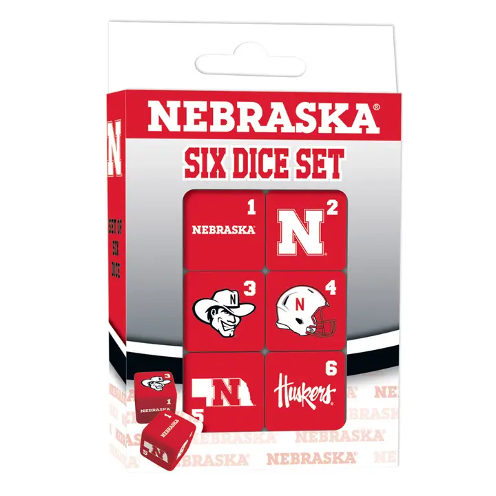 Nebraska Cornhuskers | Dice Set - 1
