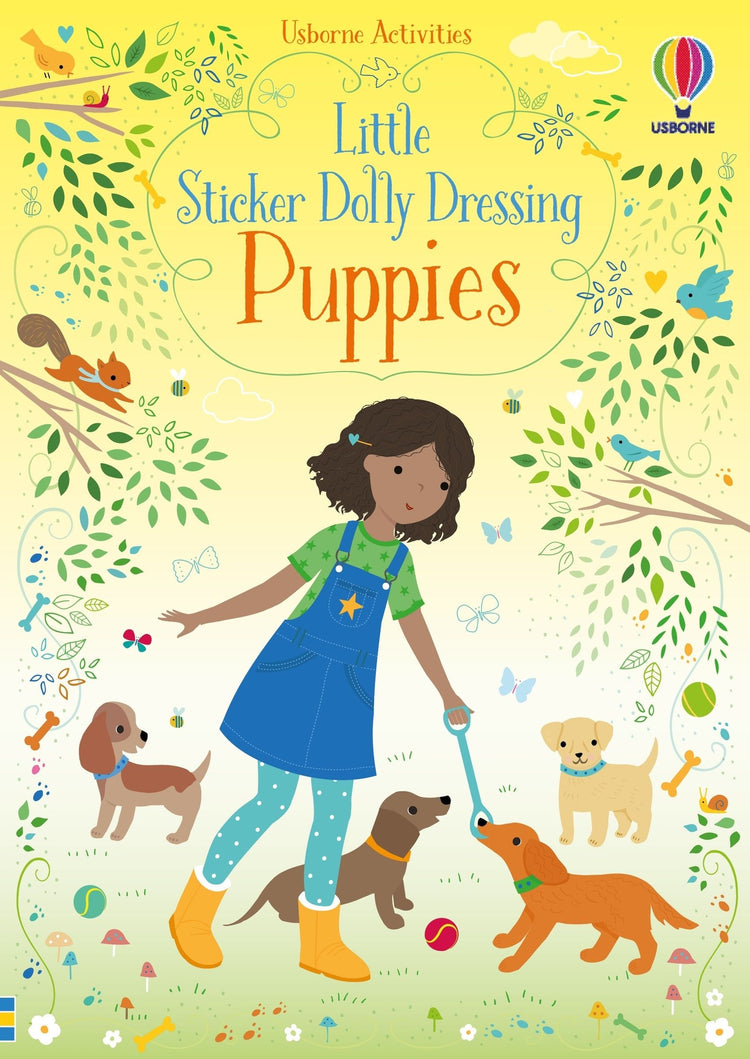 Little Sticker Dolly Dressing Puppies Book