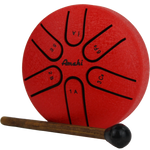 Steel Tongue Drum Red 3"