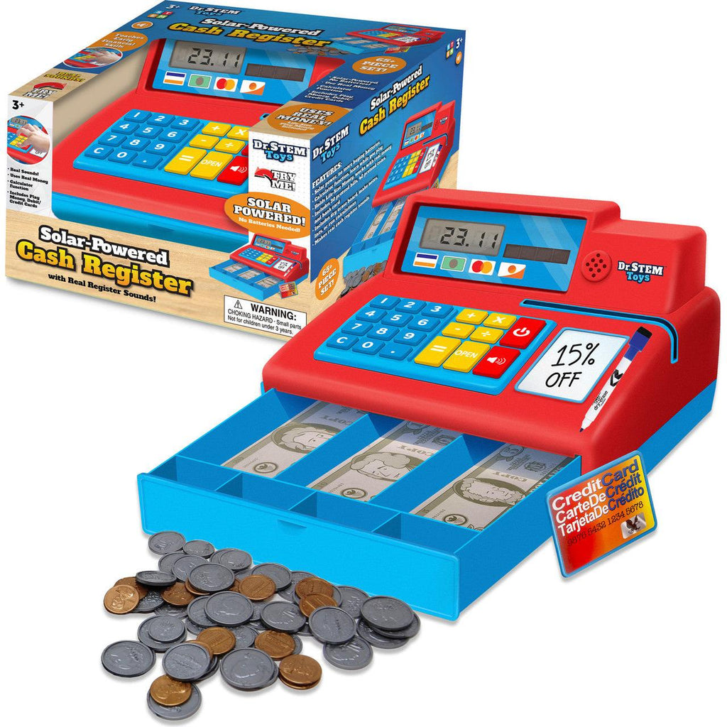 Solar-Powered Cash Register 3+