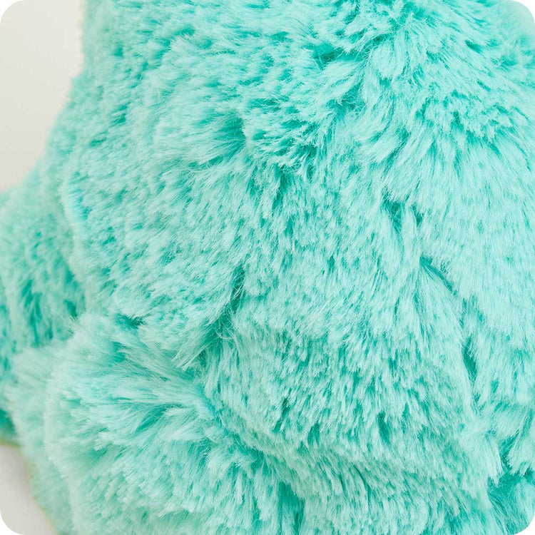 Warmies Teal Long Neck Dinosaur photo