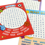 Paper Games Word Search Activity Cards