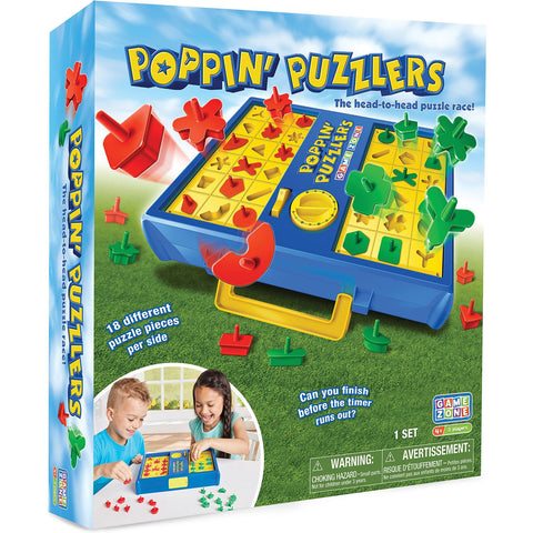 Poppin' Puzzlers  Game 4+ - CR Toys
