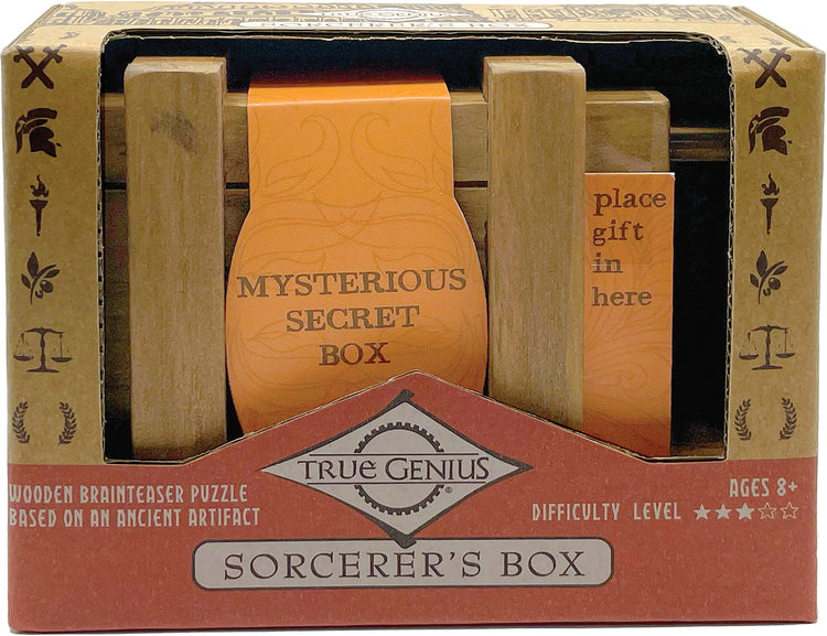 True Genius Sorcerer'S Box Puzzle - Great For Money Gift - CR Toys