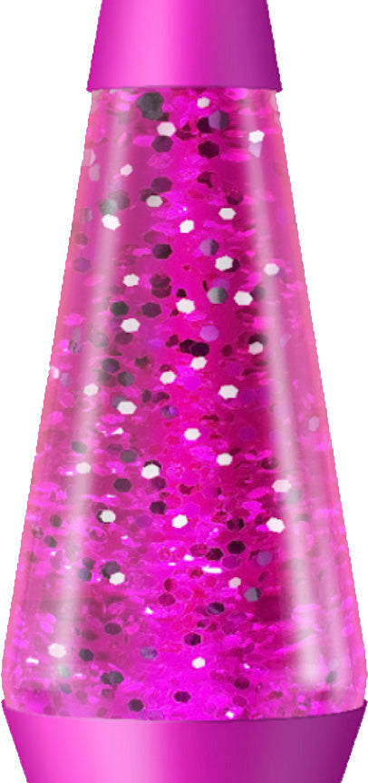 Lava Lamp Pink Sparkle 14.5" For Ages 8+