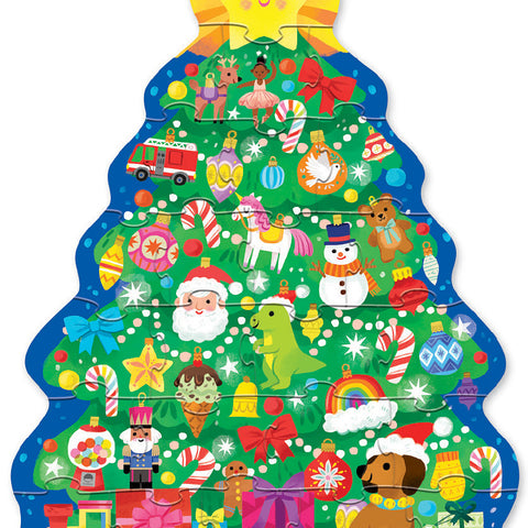 Christmas Tree Puzzle 24Pc For Ages 3+