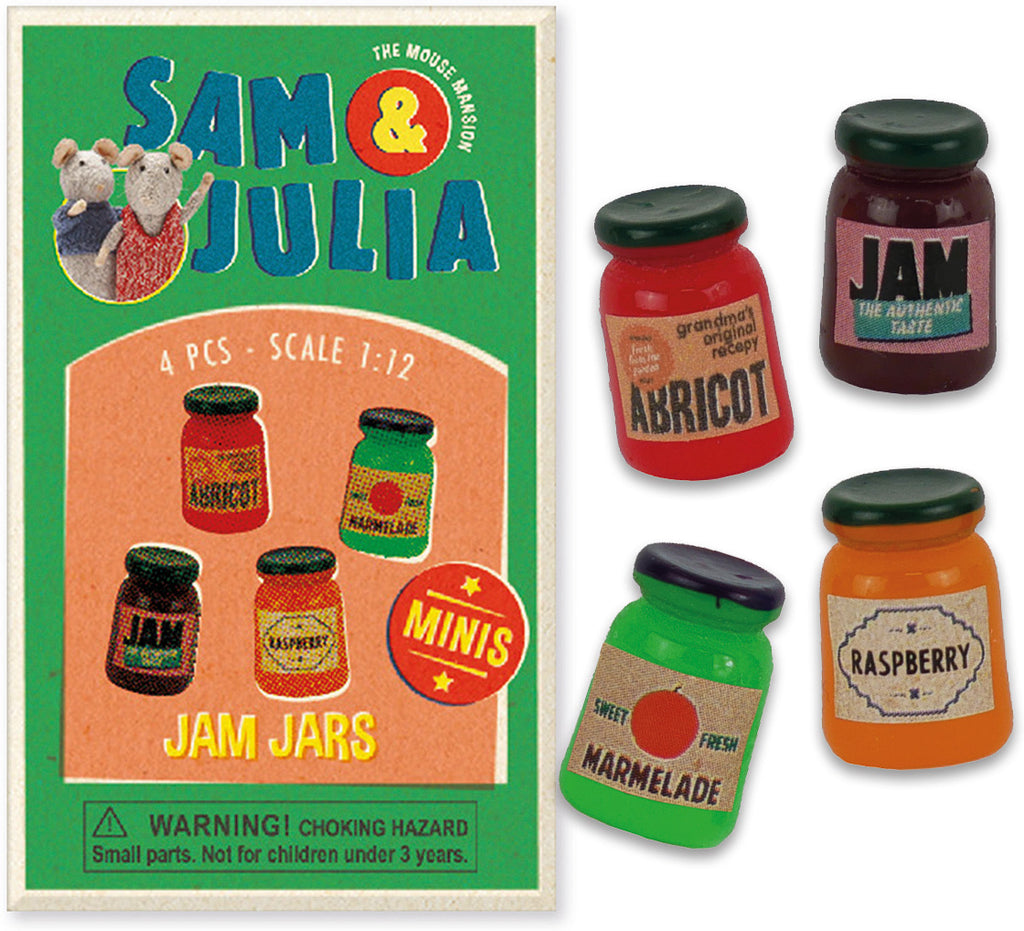 Sam & Julia Mini Matchboxes With Miniature Kitchen Items For Ages 3+